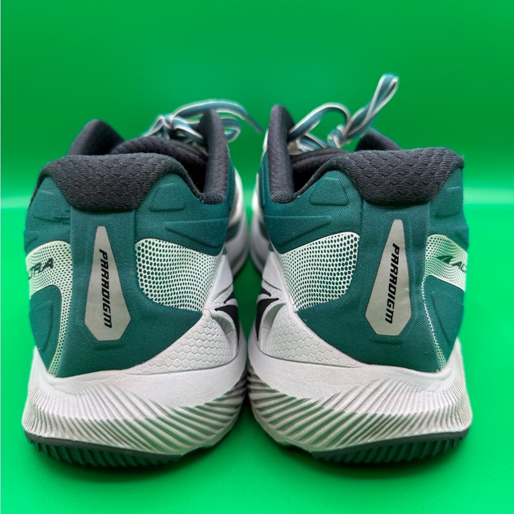 Altra Paradigm 6 Mens White Green Shoes Sneakers - Picture 3 of 12